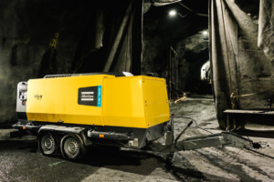 Atlas Copco has introduced a new model to its portable air compressor DrillAir family - the X-Air⁺ 750-25, at least 10% more efficient