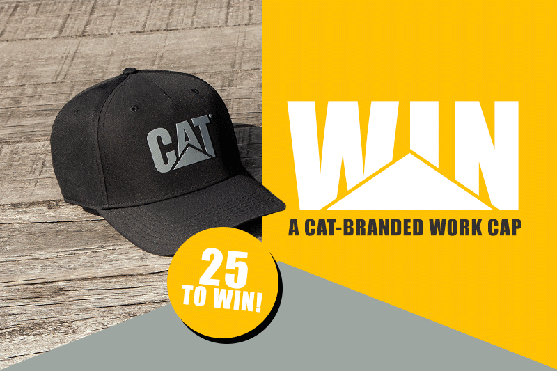 WIN a CAT-branded Work Cap!