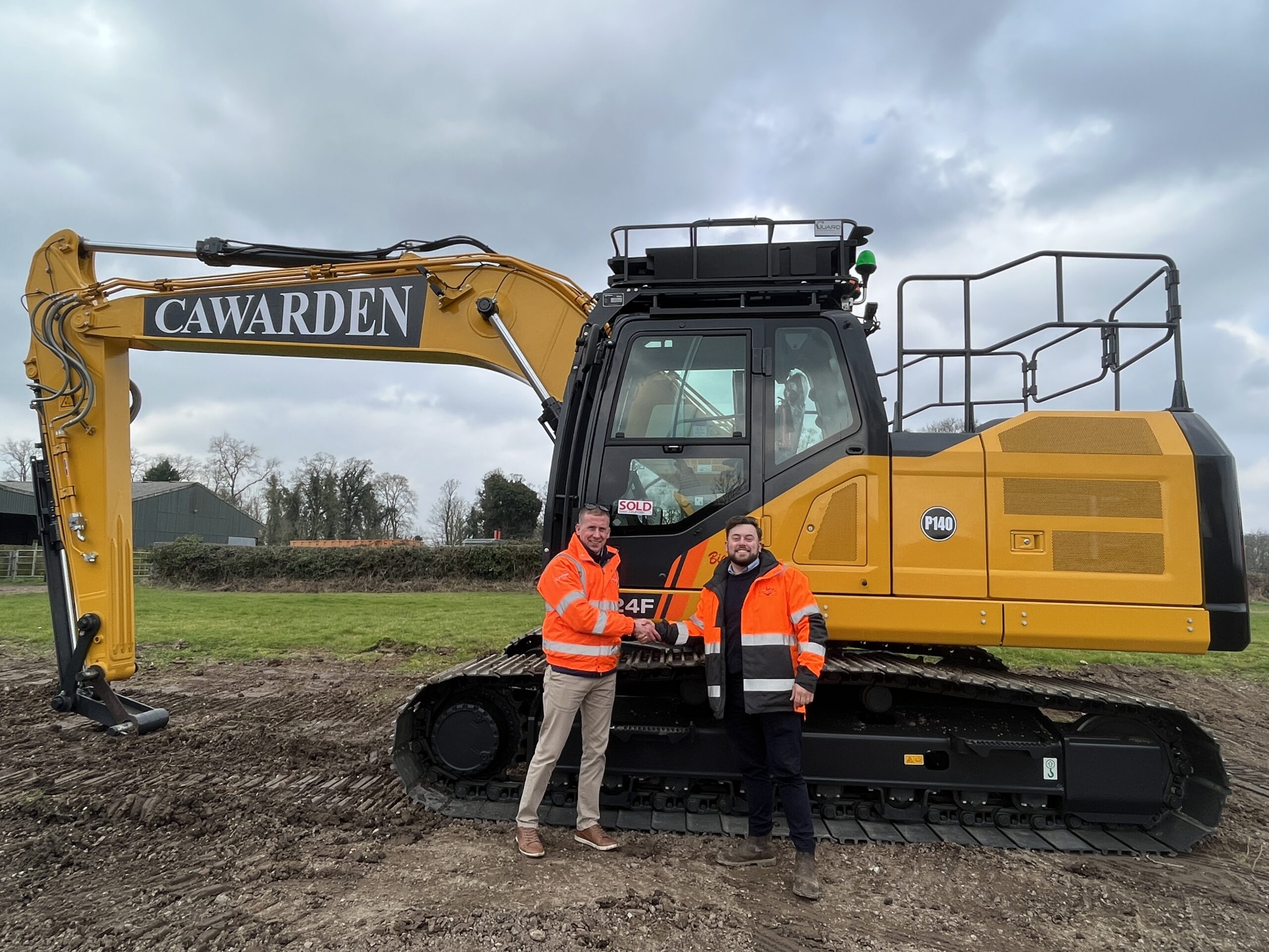 Cawarden Machinery has bought its sixth LiuGong excavator