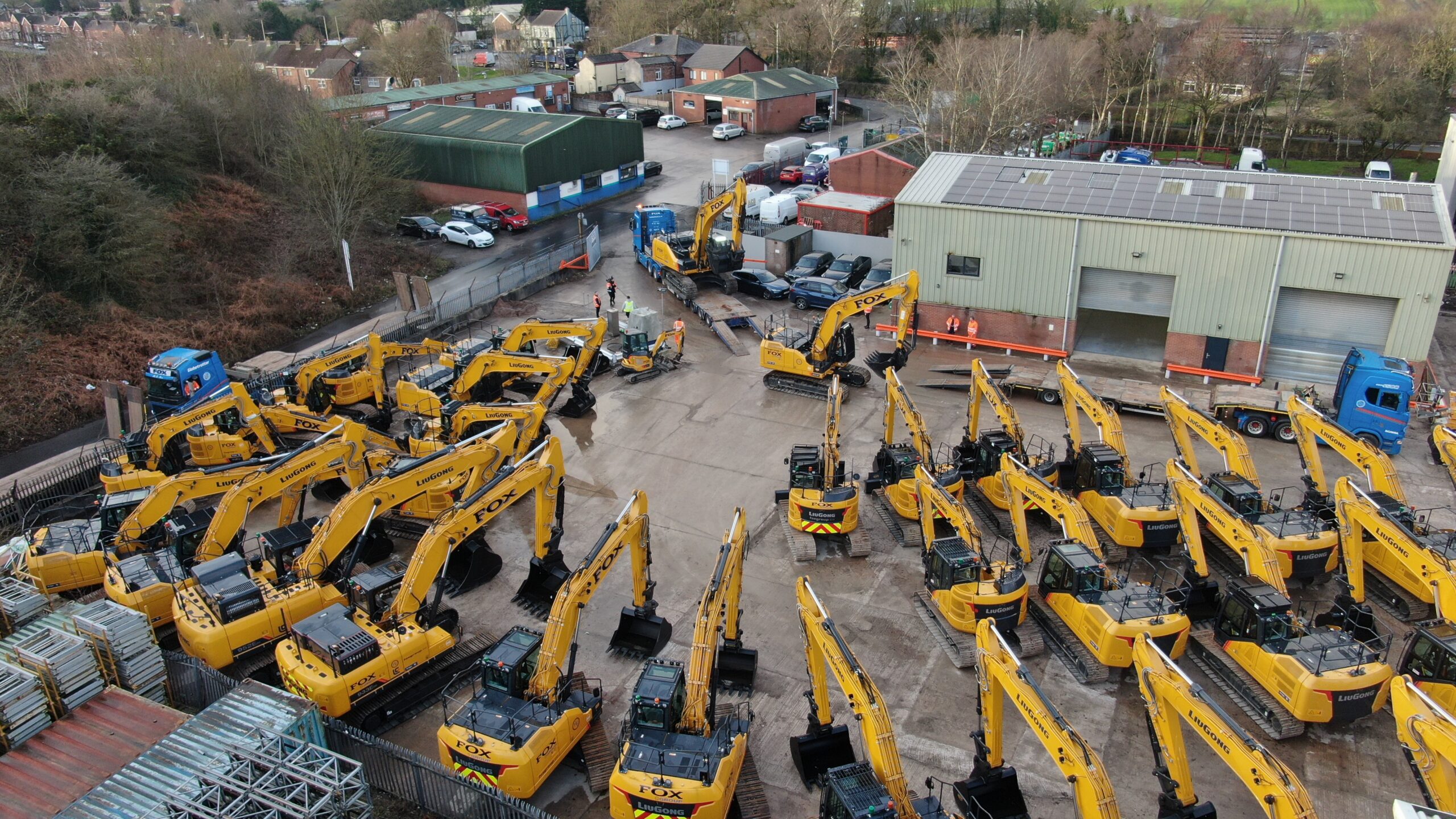 Fox Equipment Sales joined Liugong’s UK dealer network