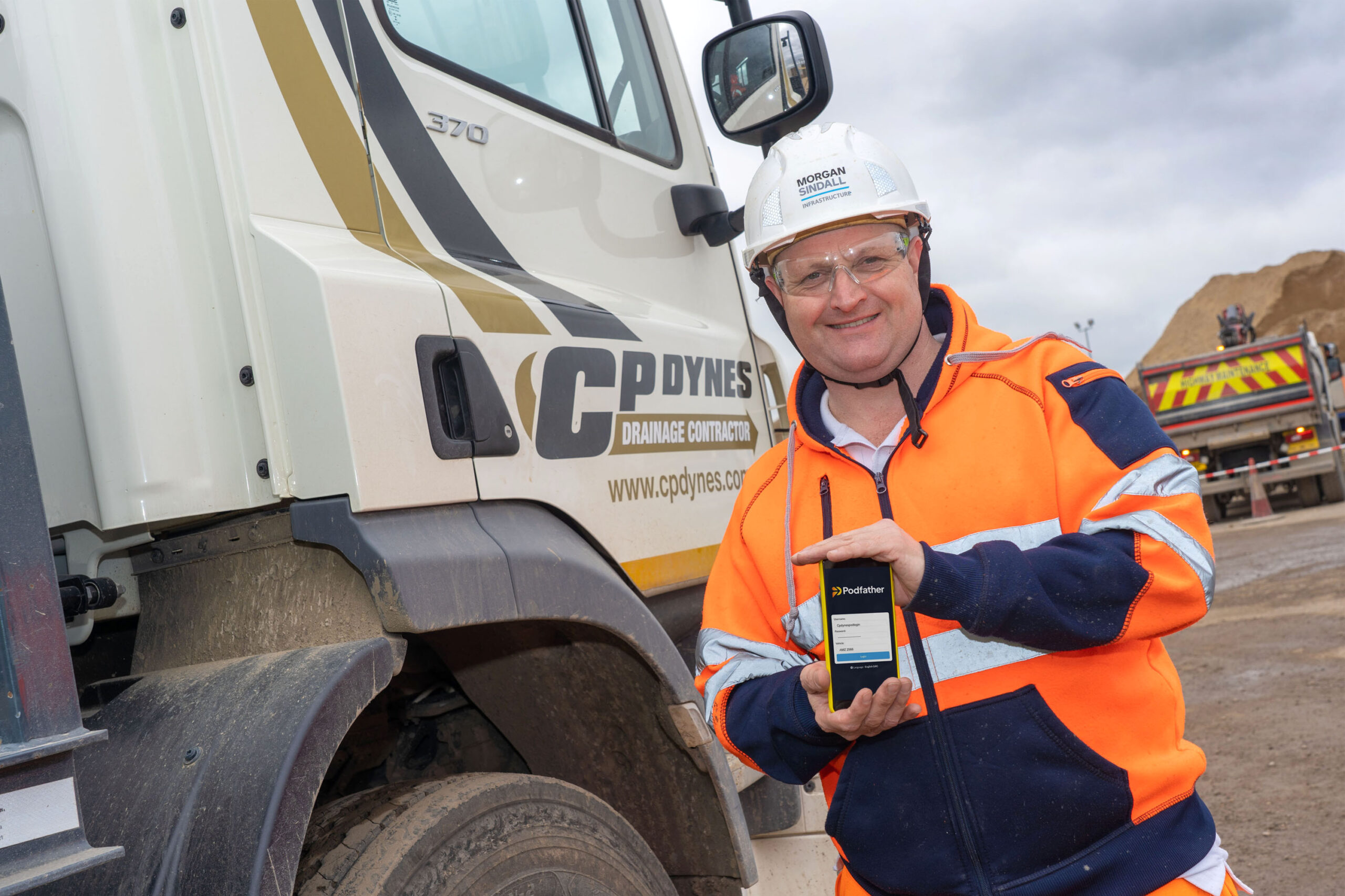 CP Dynes has implemented Podfather fleet logistics software