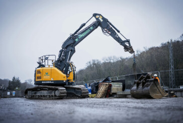 HD Hyundai’s HX235A LCR crawler excavator