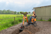 The DX10Z-7 mini-excavator from Develon