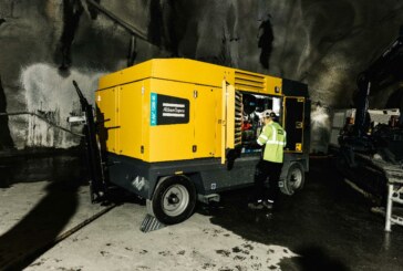 Atlas Copco’s brand-new portable air compressor