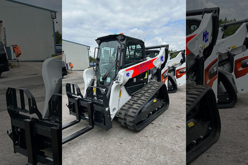 HE Services is boosting its fleet with Bobcat tracked loaders