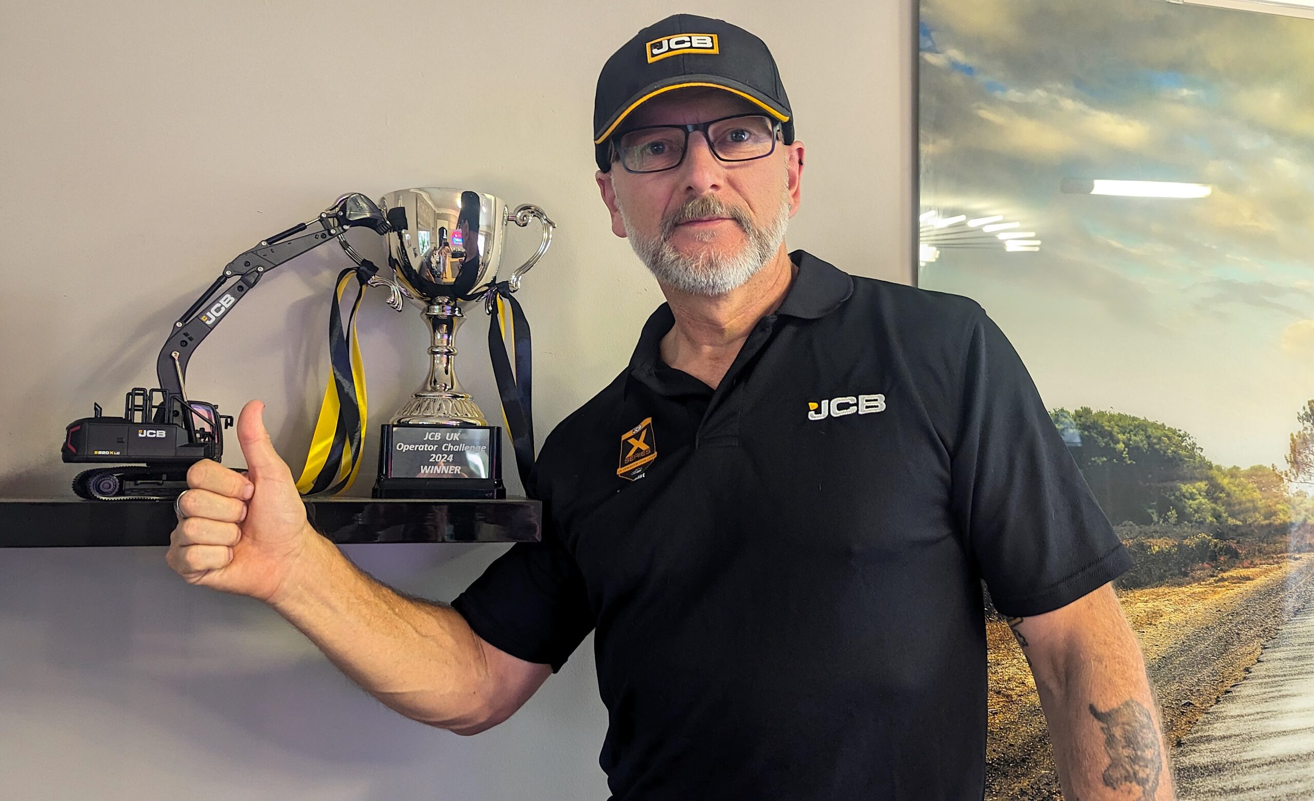 JCB’s UK Excavator Operator of the Year 2024