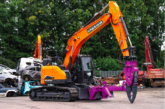 Vulture teams up with Develon’s crawler excavator