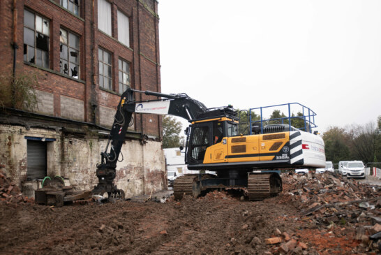 HD Hyundai HX330AL crawler excavator