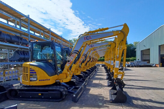 ECL Civil Engineering has agreed a 90-machine deal with Marubeni-Komatsu