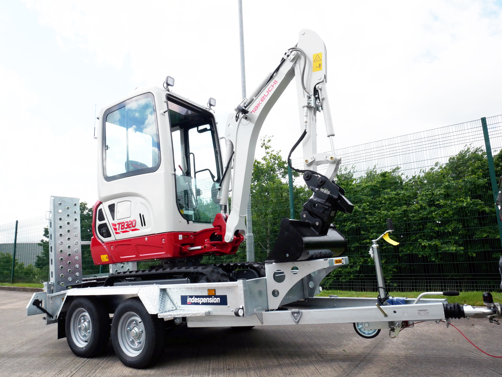 The latest addition to the 3-Series range from Takeuchi