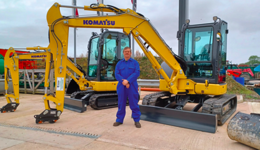 Marubeni-Komatsu has appointed Johnsons of Cheadle