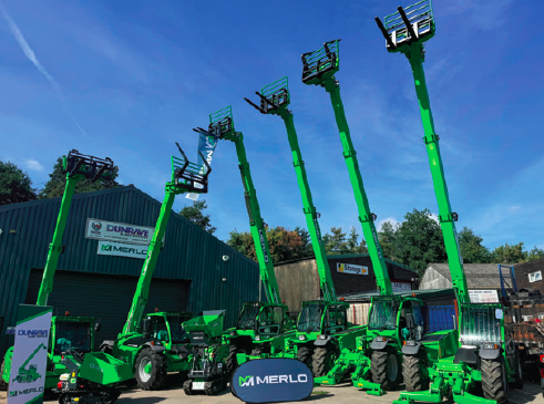 Merlo Construction dealer network appointed Dunrave Plant Services