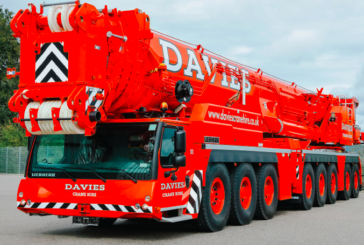 Davies Crane Hire has acquired a Liebherr LTM 1650-8.1