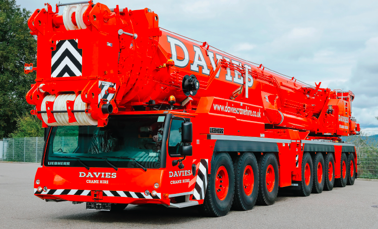 Davies Crane Hire has acquired a Liebherr LTM 1650-8.1