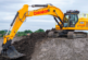 Chandos Civil Engineering has brought the most powerful JCB machine