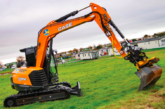 The first Case CX85E to be sold in the UK