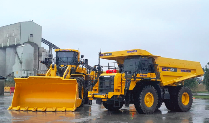 Roadstone has upgraded its equipment with Komatsu and Metso machines