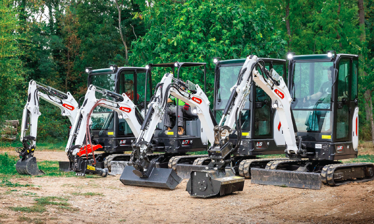 Bobcat 1-2 tonne mini excavators preview