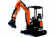 Develon’s new zero tail swing and conventional mini excavators