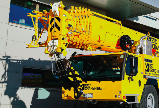 RRC Crane Hire Ltd. welcomes a new Liebherr LTM 1150-5.3
