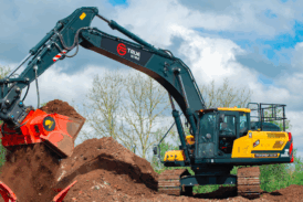 True Group welcomes a Hyundai crawler excavator