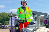 Trainee makes the grade