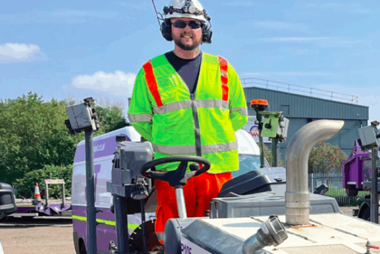 Trainee makes the grade