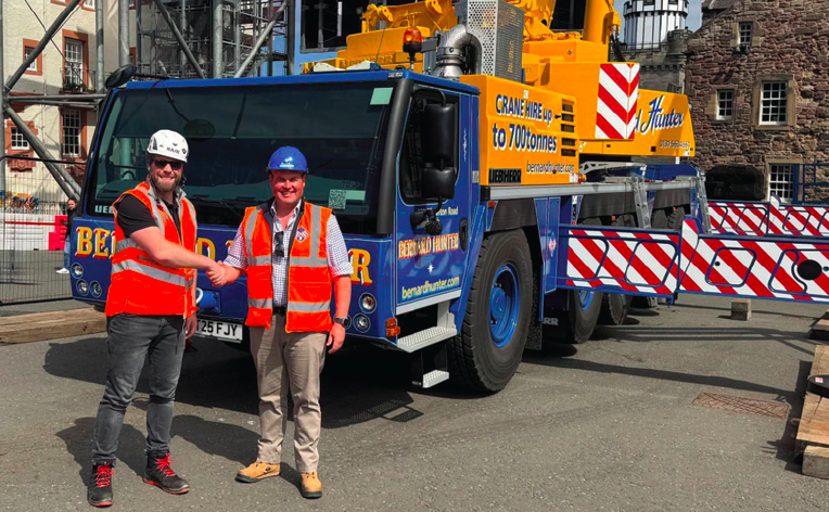 Bernard Hunter has taken delivery of its first LTM 1150-5.3