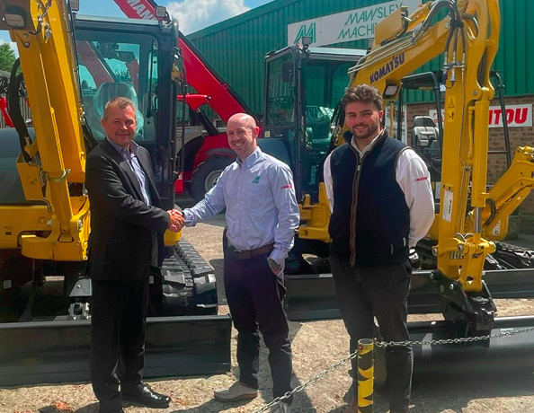 Komatsu appoints two new partners