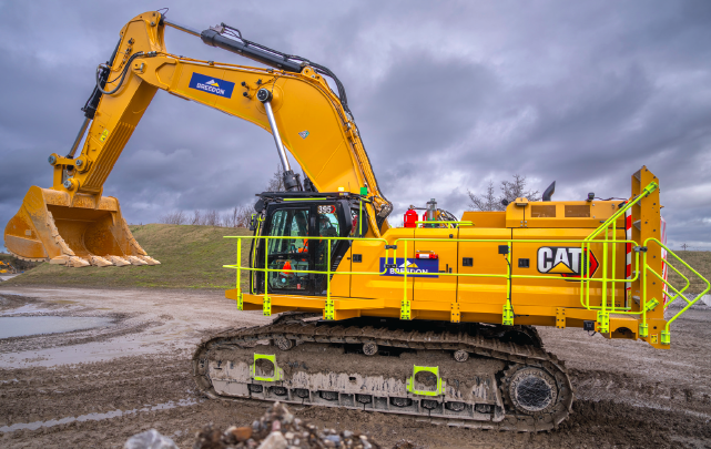 Breedon Group has invested in its first Cat 395 excavator