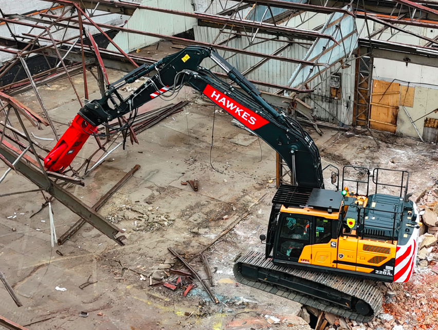 Hawkes Group adds two Hyundai excavators to its fleet